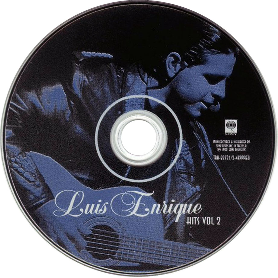 Cartula Cd de Luis Enrique - Hits Volumen 2