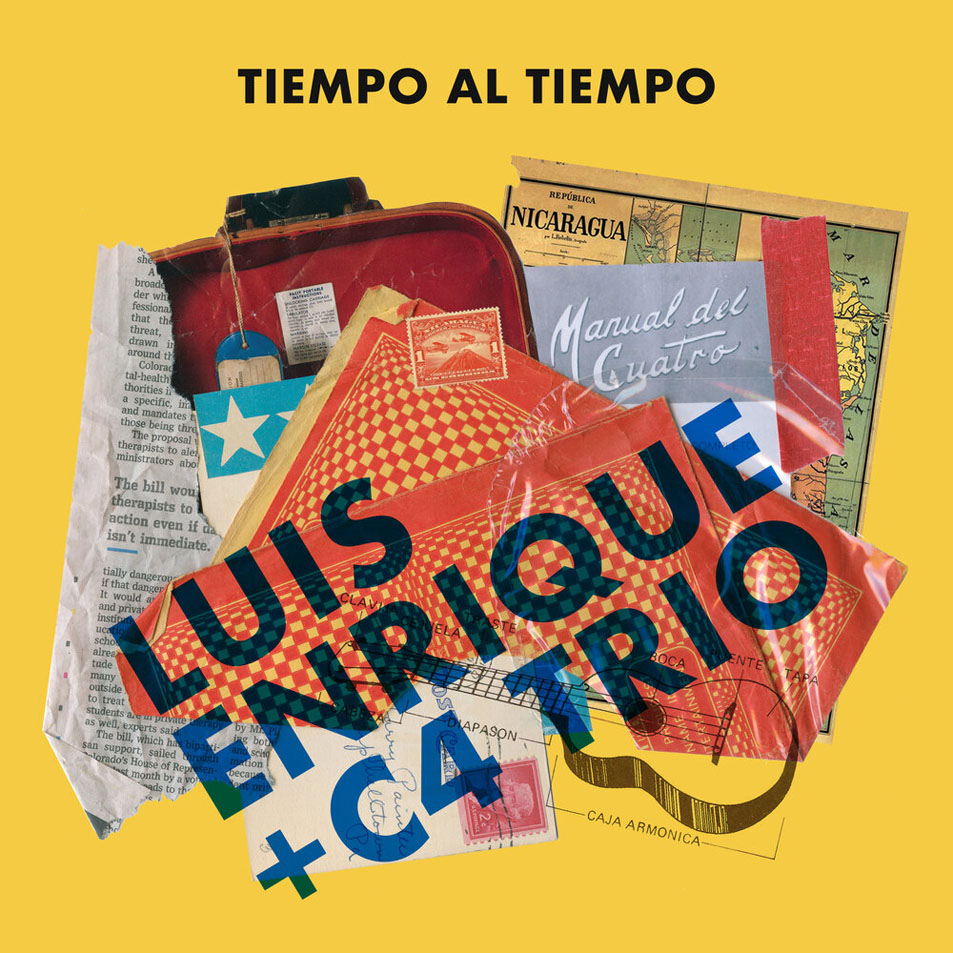 Cartula Frontal de Luis Enrique - Tiempo Al Tiempo