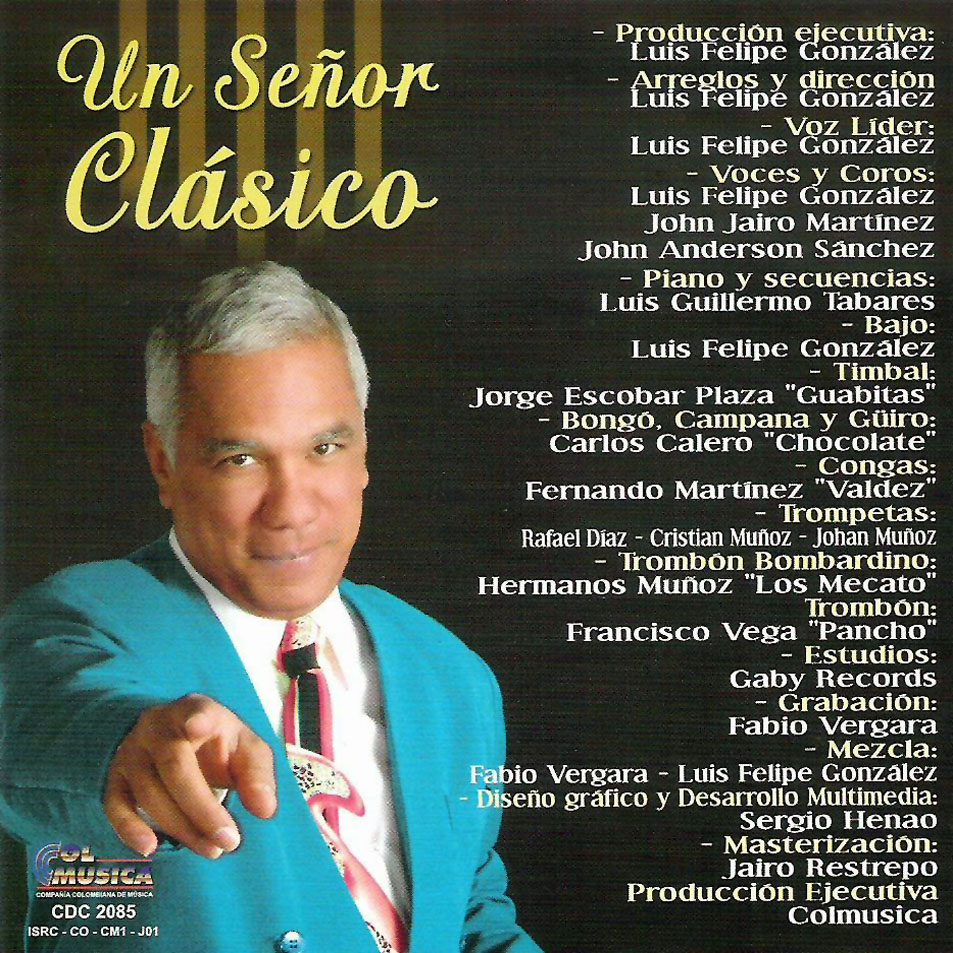 Cartula Interior Frontal de Luis Felipe Gonzalez - Un Seor Clasico