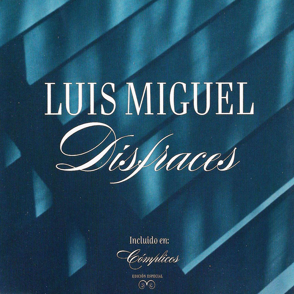 Cartula Frontal de Luis Miguel - Disfraces (Cd Single)