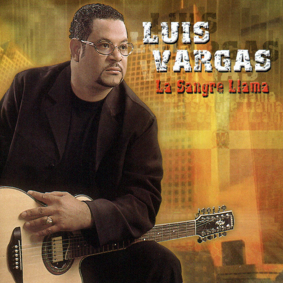 Cartula Frontal de Luis Vargas - La Sangre Llama
