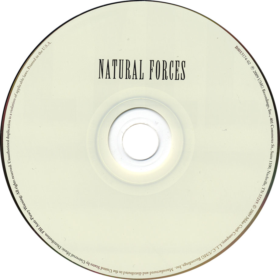 Cartula Cd de Lyle Lovett - Natural Forces