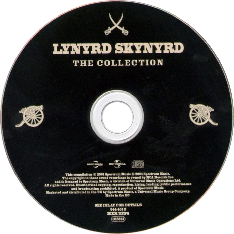 Cartula Cd de Lynyrd Skynyrd - The Collection