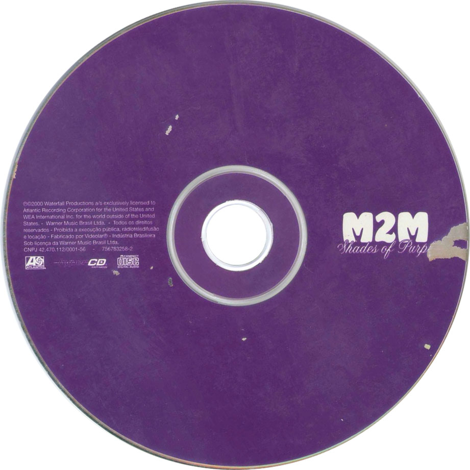 Cartula Cd de M2m - Shades Of Purple