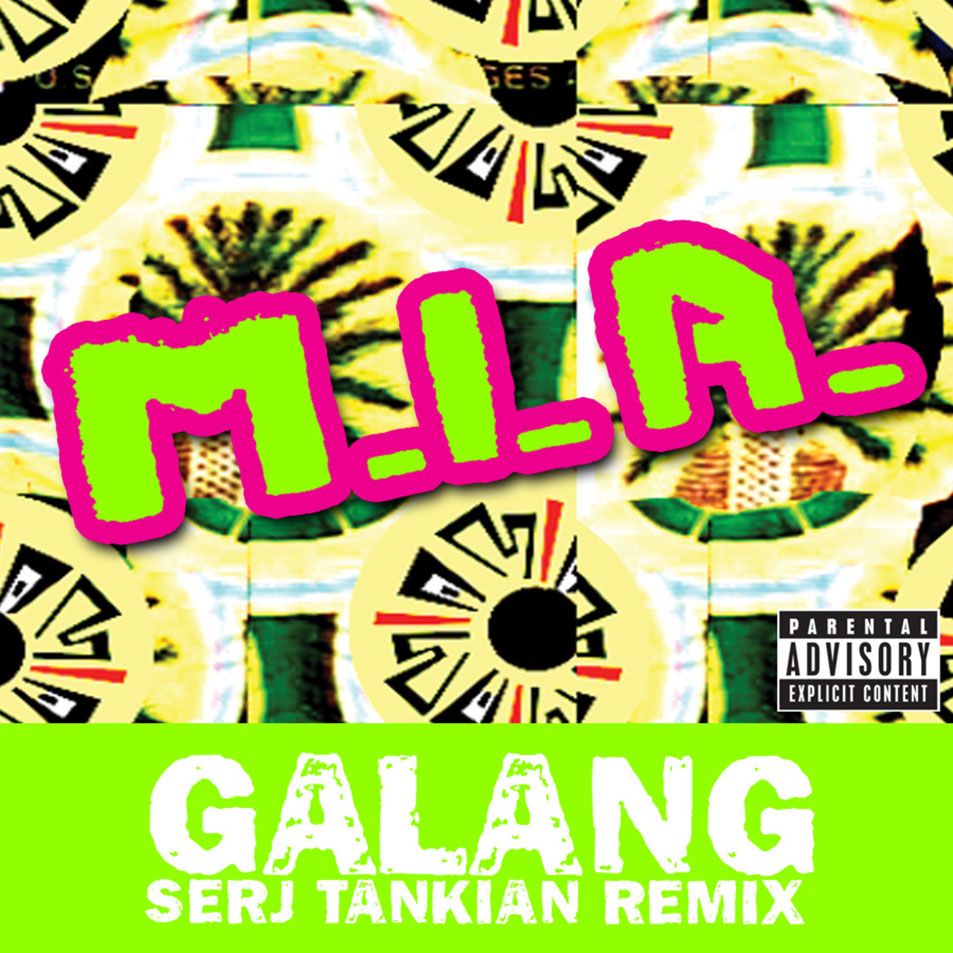 Cartula Frontal de M.i.a. - Galang (Serj Tankian Remix) (Cd Single)