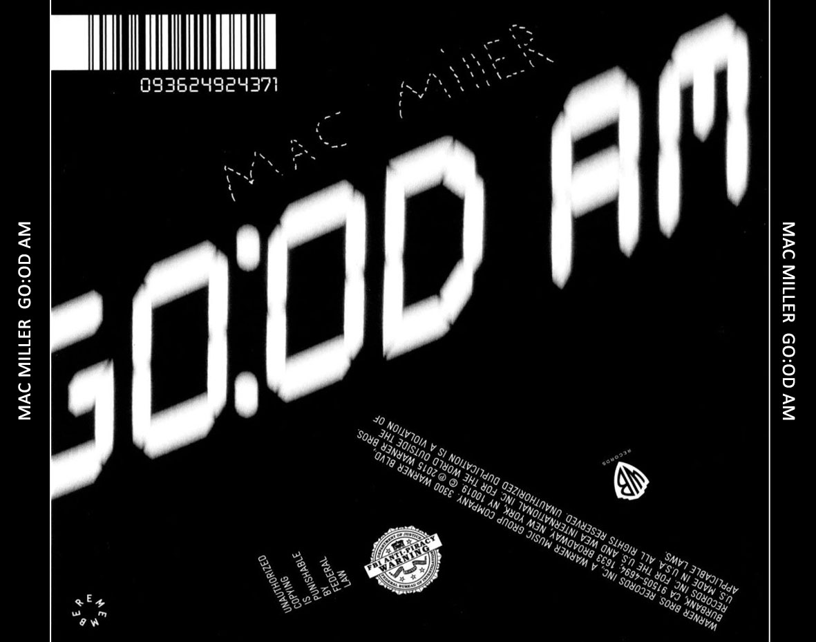 Cartula Trasera de Mac Miller - Go:od Am