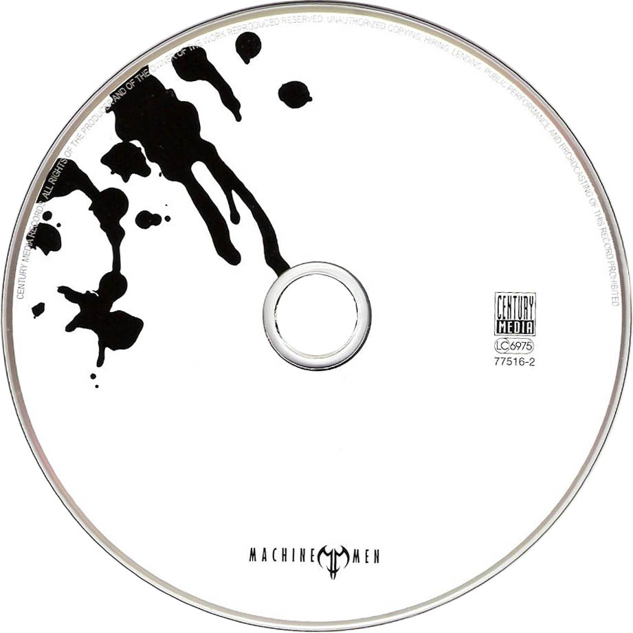 Cartula Cd de Machine Men - Elegies