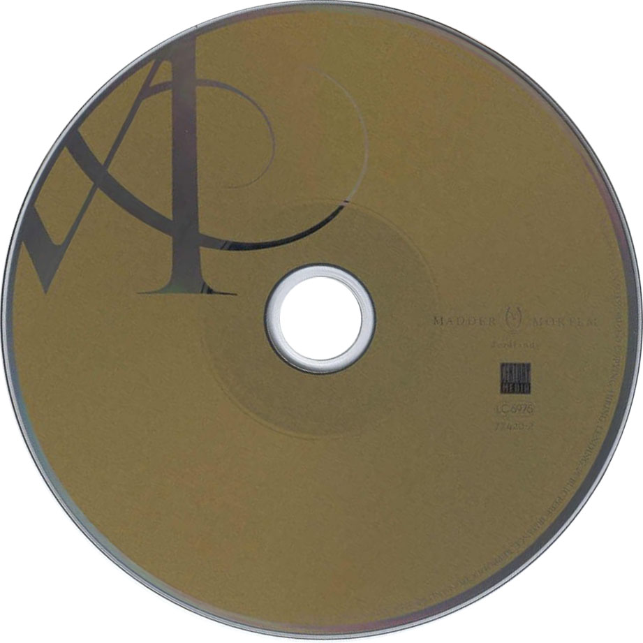 Cartula Cd de Madder Mortem - Deadlands