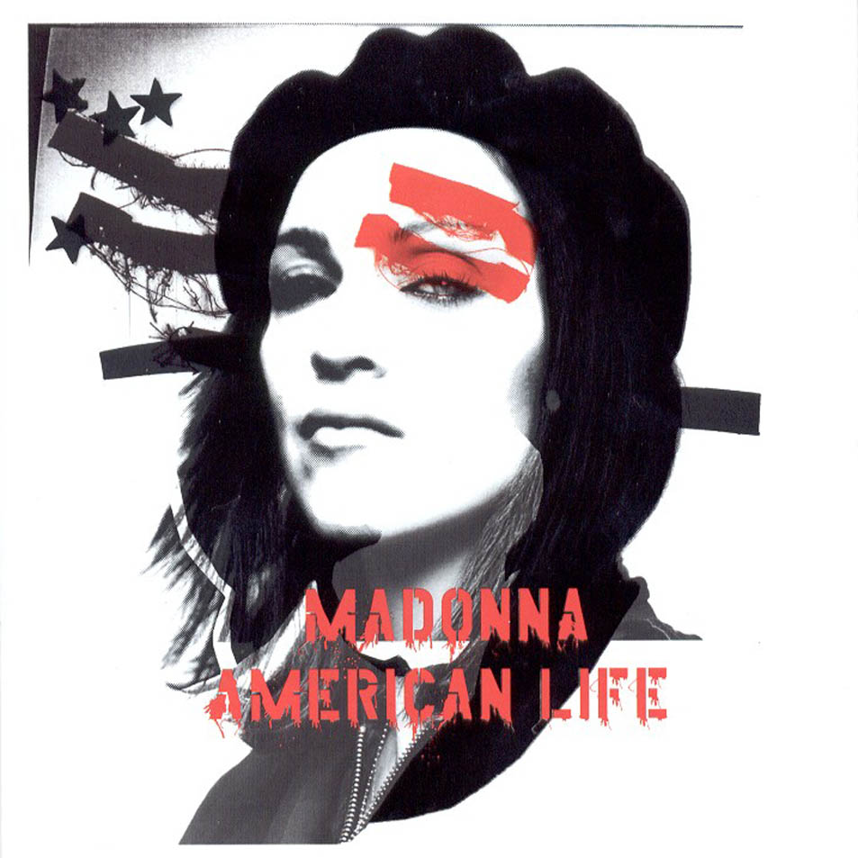 Cartula Frontal de Madonna - American Life
