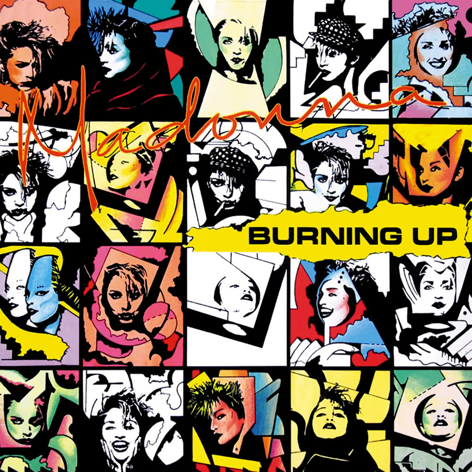 Cartula Frontal de Madonna - Burning Up (Cd Single)