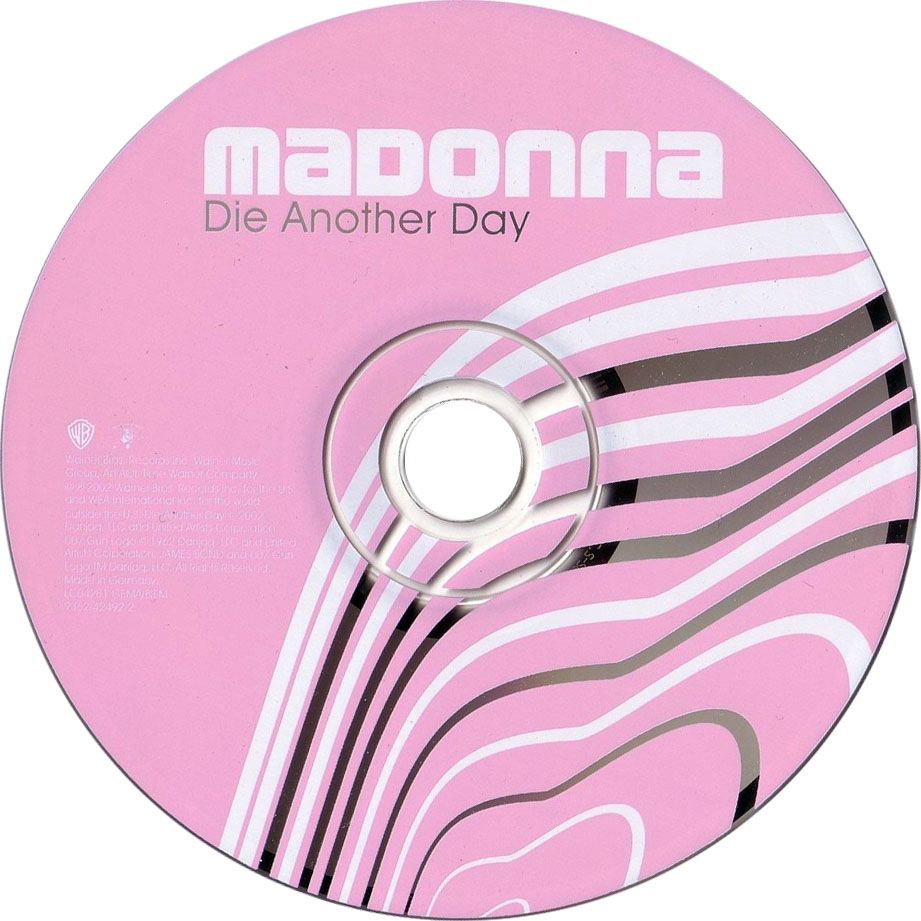 Cartula Cd de Madonna - Die Another Day (Cd Single)
