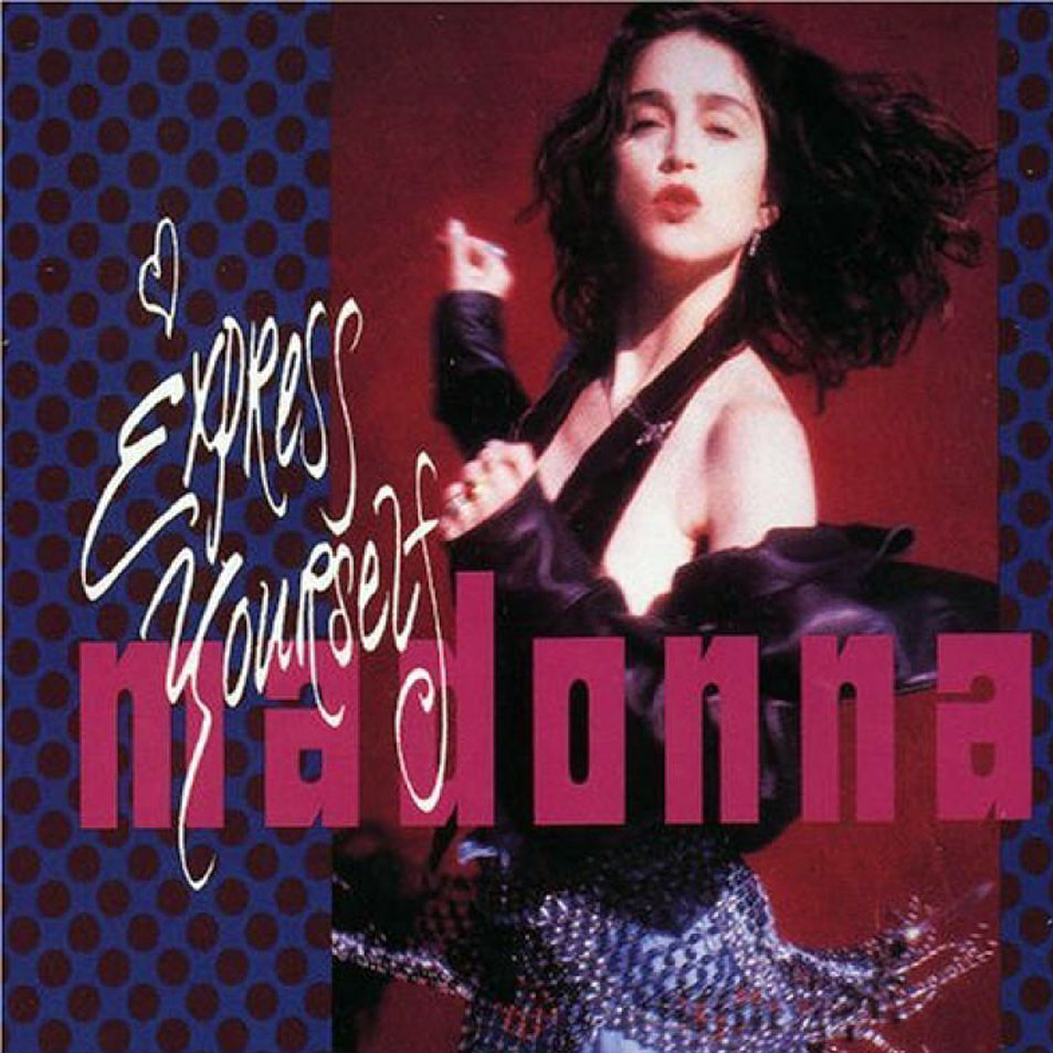 Cartula Frontal de Madonna - Express Yourself (Cd Single)
