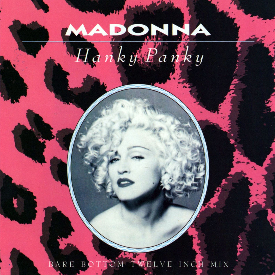Cartula Frontal de Madonna - Hanky Panky (Cd Single)