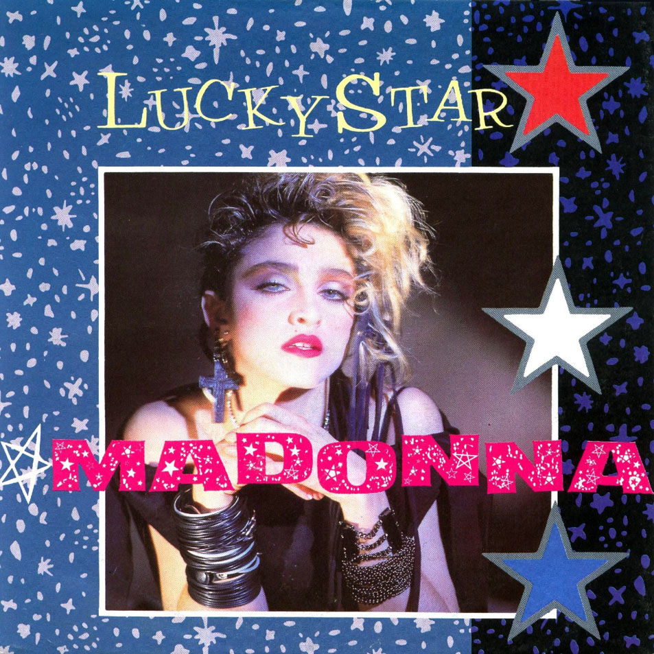 Cartula Frontal de Madonna - Lucky Star (Cd Single)