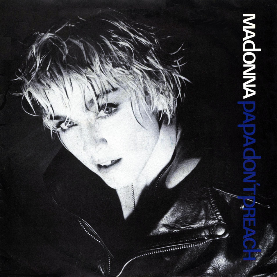 Cartula Frontal de Madonna - Papa Don't Preach (Cd Single)