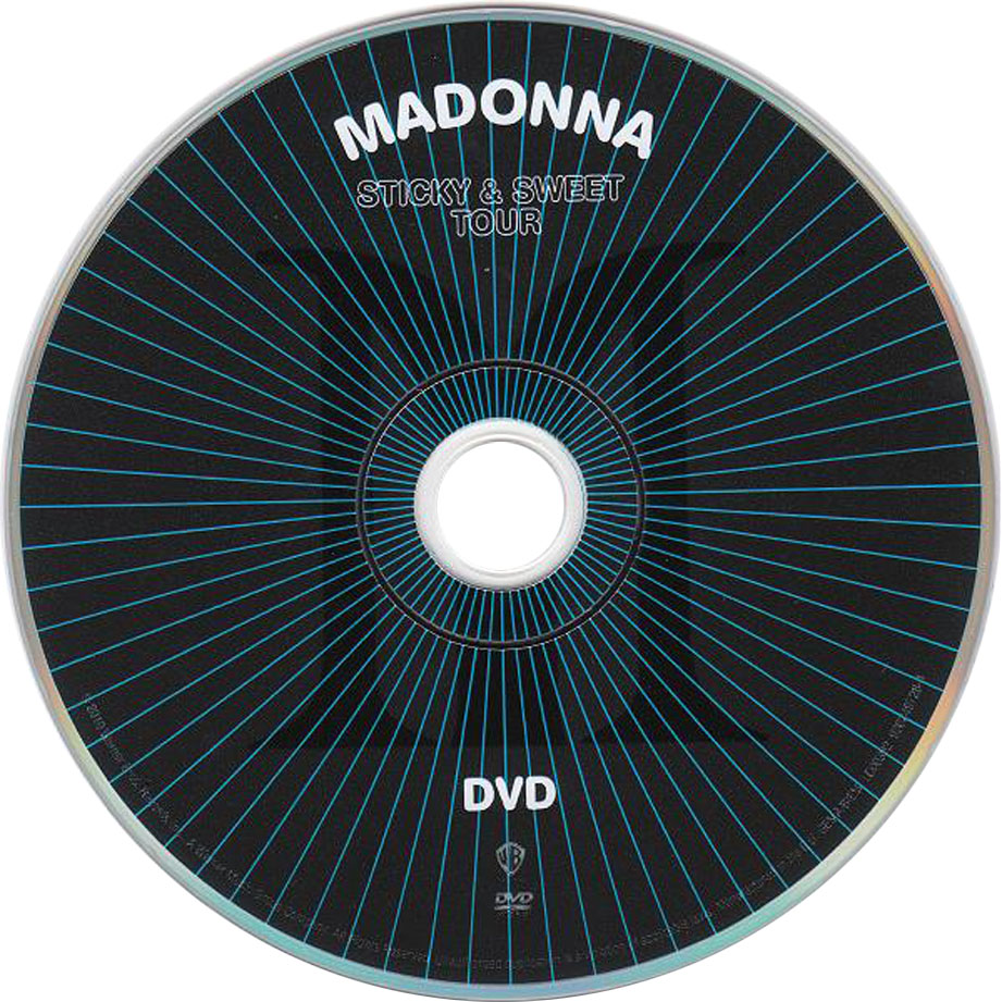 Cartula Dvd de Madonna - Sticky & Sweet Tour