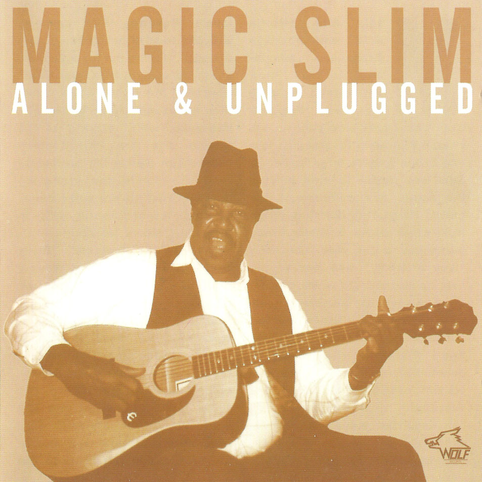 Cartula Frontal de Magic Slim - Alone & Unplugged