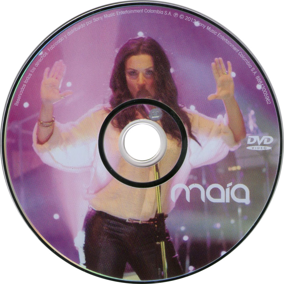 Cartula Dvd de Maia - Instinto (Edicion Especial)