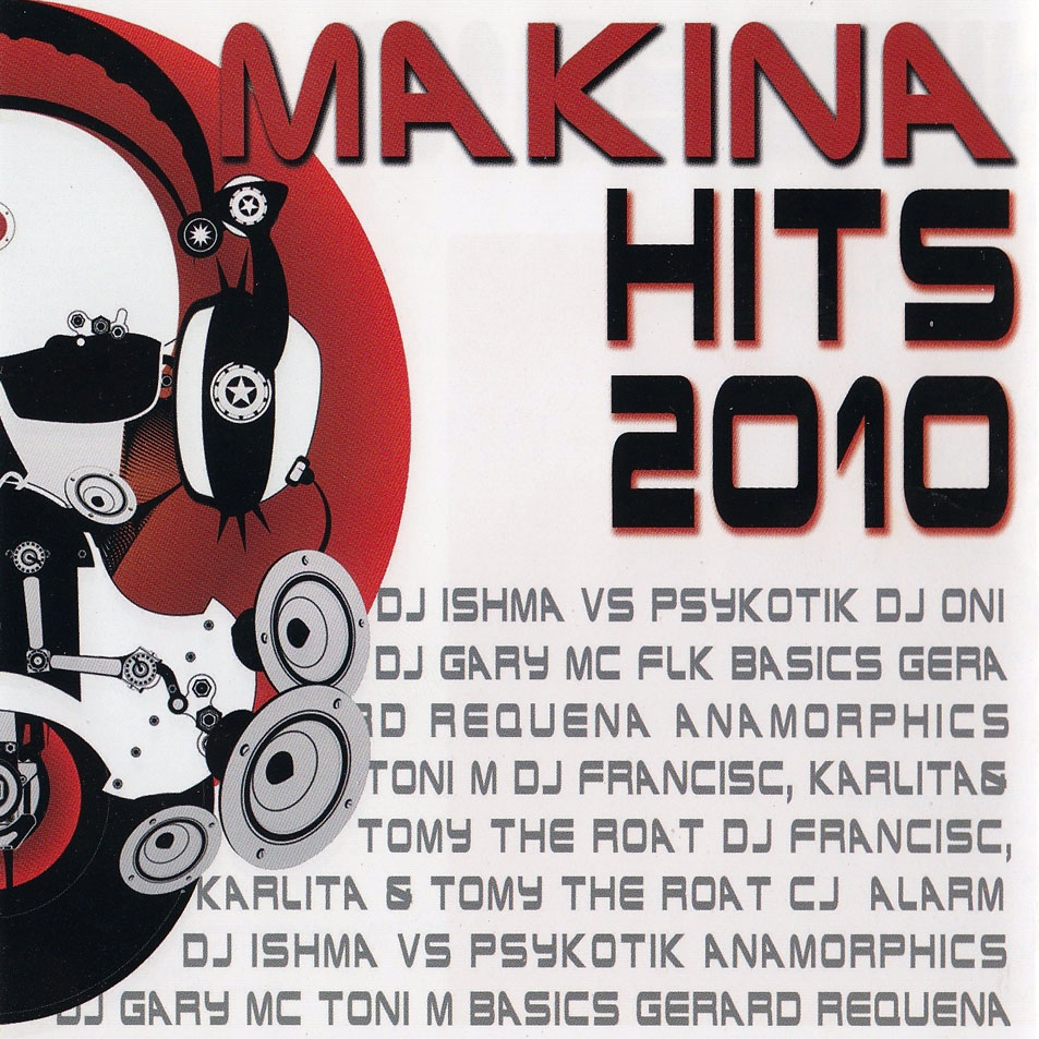 Car�tula Interior Frontal de Makina Hits 2010