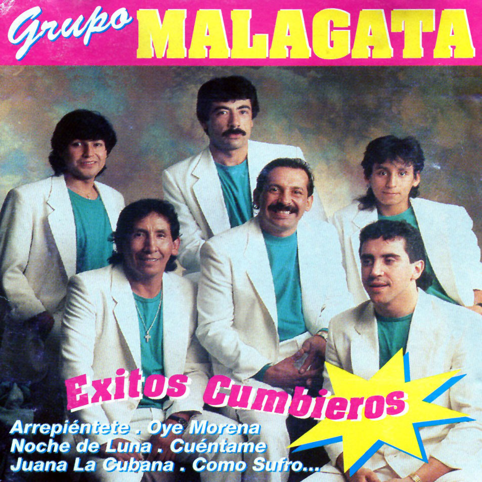 Cartula Frontal de Malagata - Exitos Cumbieros