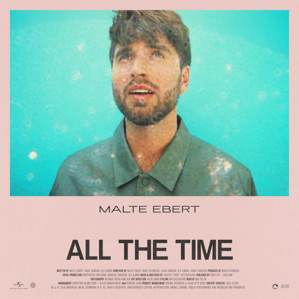 Cartula Frontal de Malte Ebert - All The Time (Cd Single)