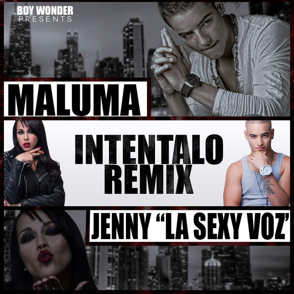 Cartula Frontal de Maluma - Intentalo (Featuring Jenny La Sexy Voz) (Remix) (Cd Single)