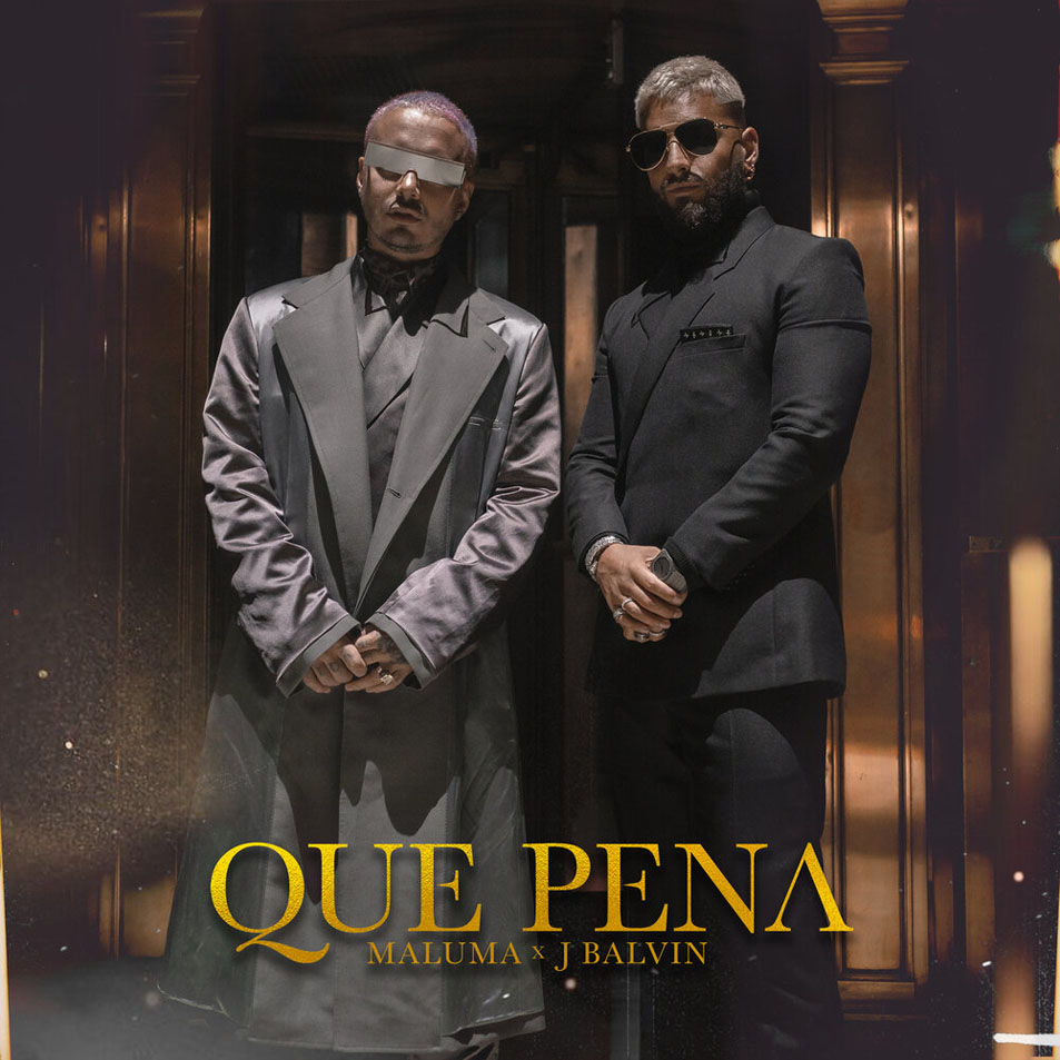 Cartula Frontal de Maluma - Que Pena (Featuring J Balvin) (Cd Single)