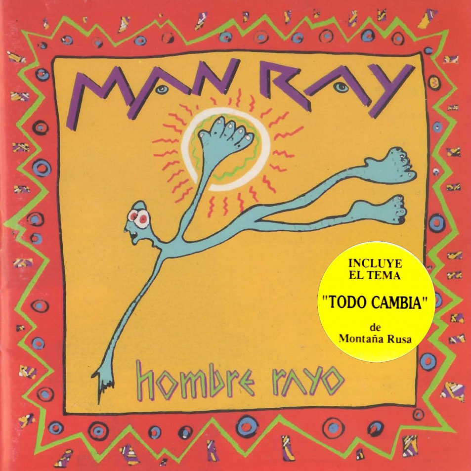 Cartula Frontal de Man Ray - Hombre Rayo (15 Canciones)