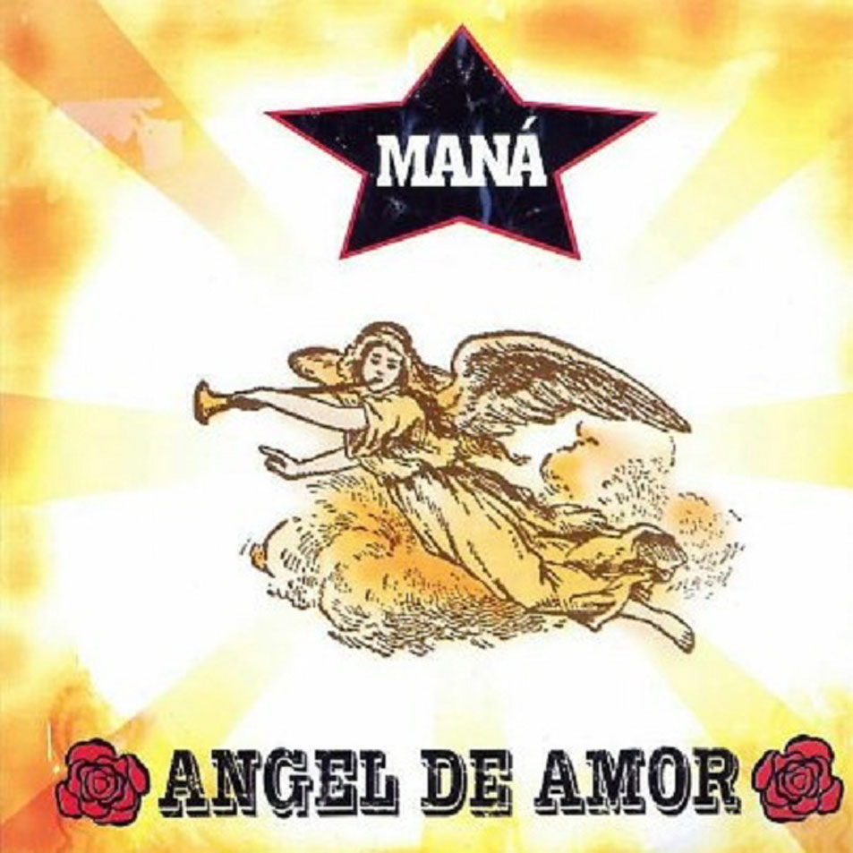 Cartula Frontal de Mana - Angel De Amor (Cd Single)