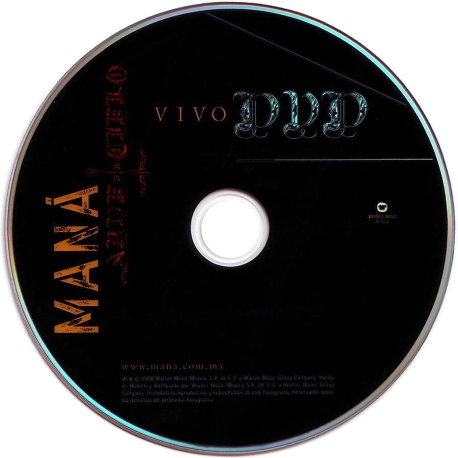 Cartula Dvd de Mana - Arde El Cielo (Dvd)