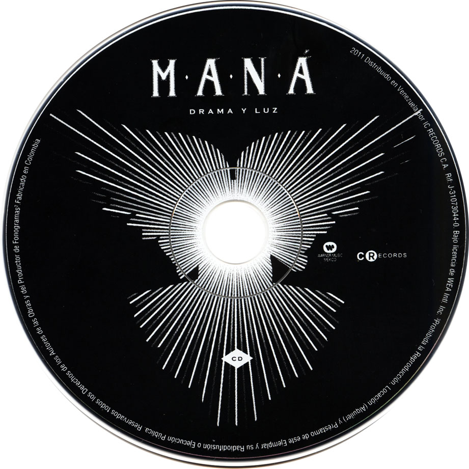 Cartula Cd de Mana - Drama Y Luz (Edicion Especial)