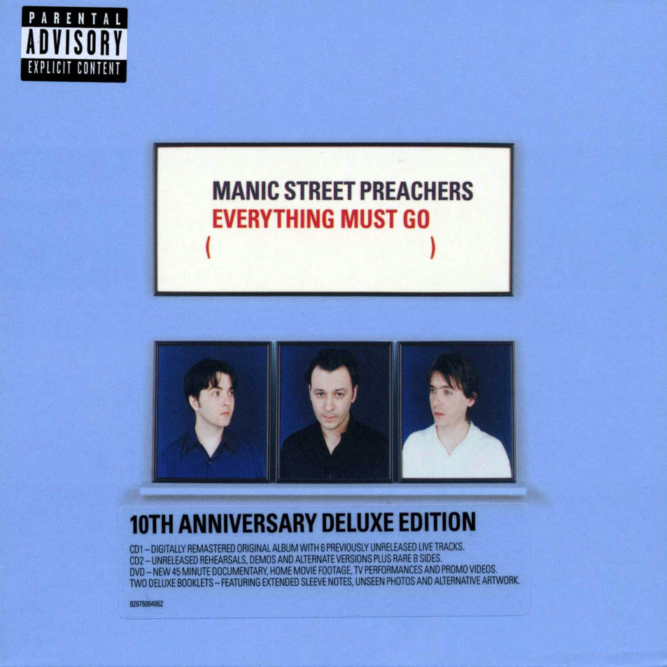 Cartula Frontal de Manic Street Preachers - Everything Must Go (10th Anniversary Edition)
