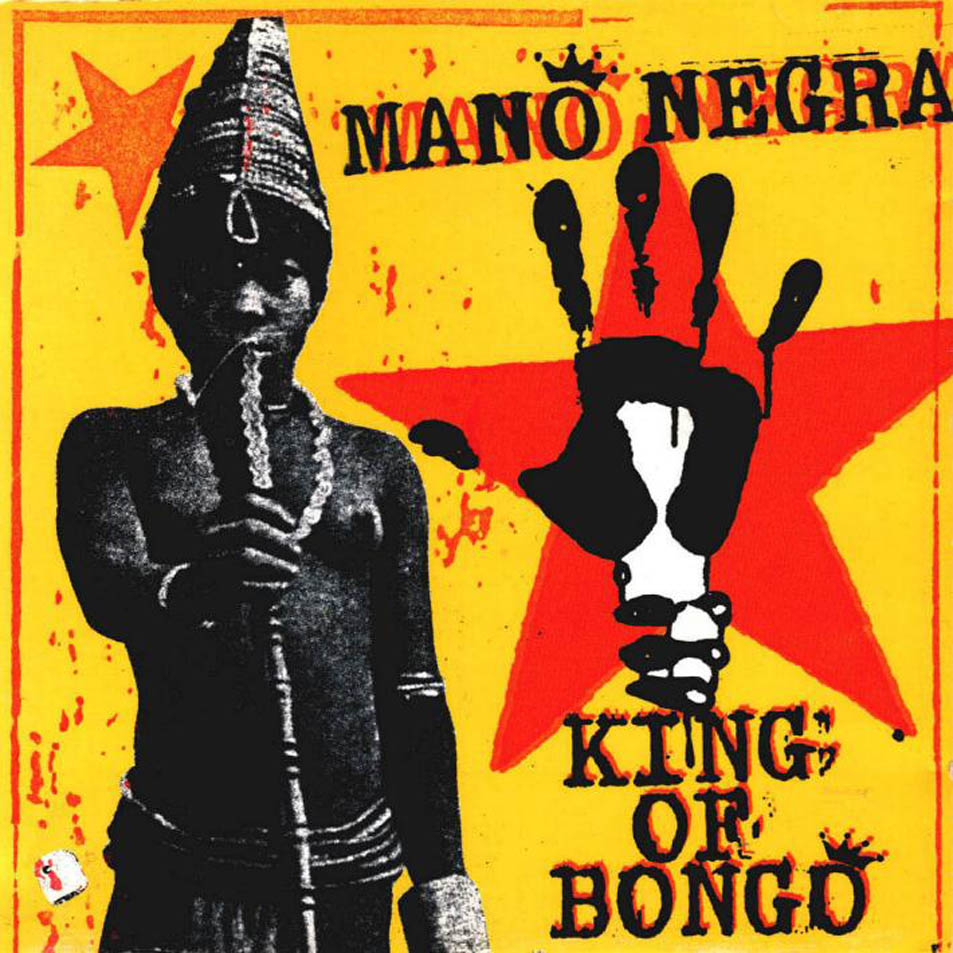 Cartula Frontal de Mano Negra - King Of Bongo