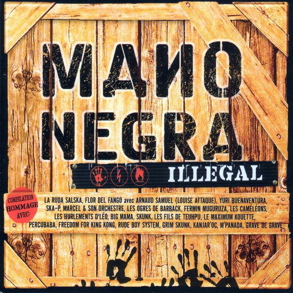 Cartula Frontal de Mano Negra Ilegal