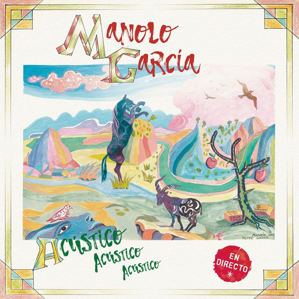 Cartula Frontal de Manolo Garcia - Acustico Acustico Acustico