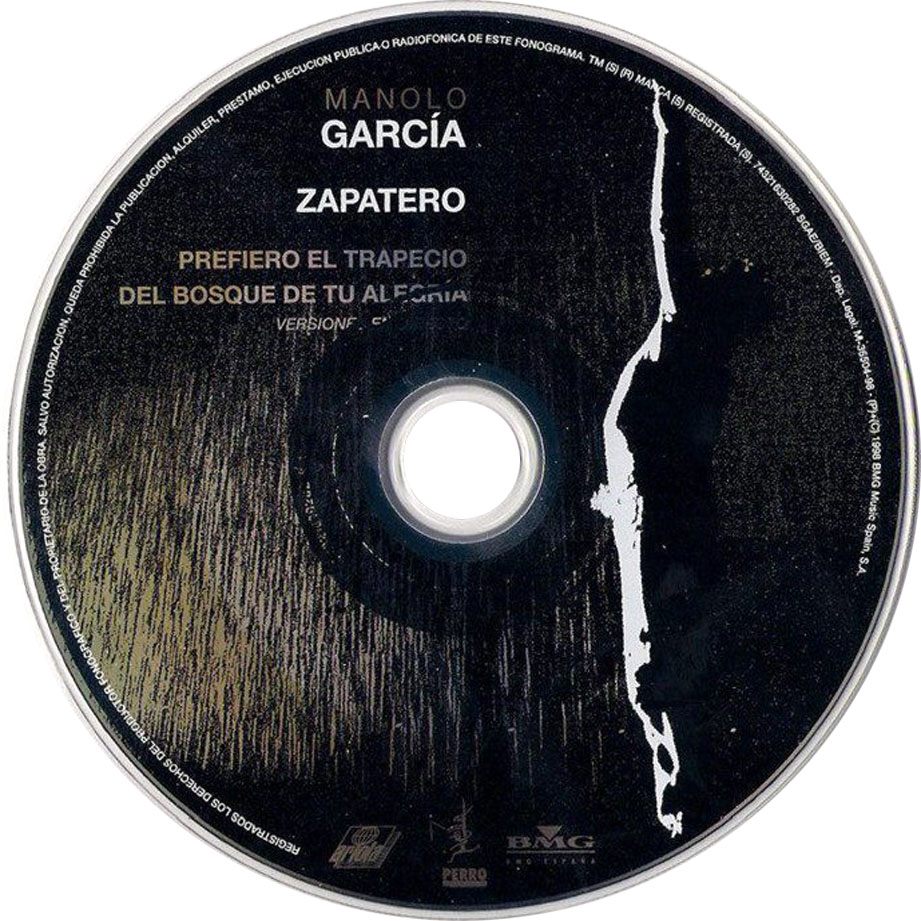 Cartula Cd3 de Manolo Garcia - Arena En Los Bolsillos (Los Singles)