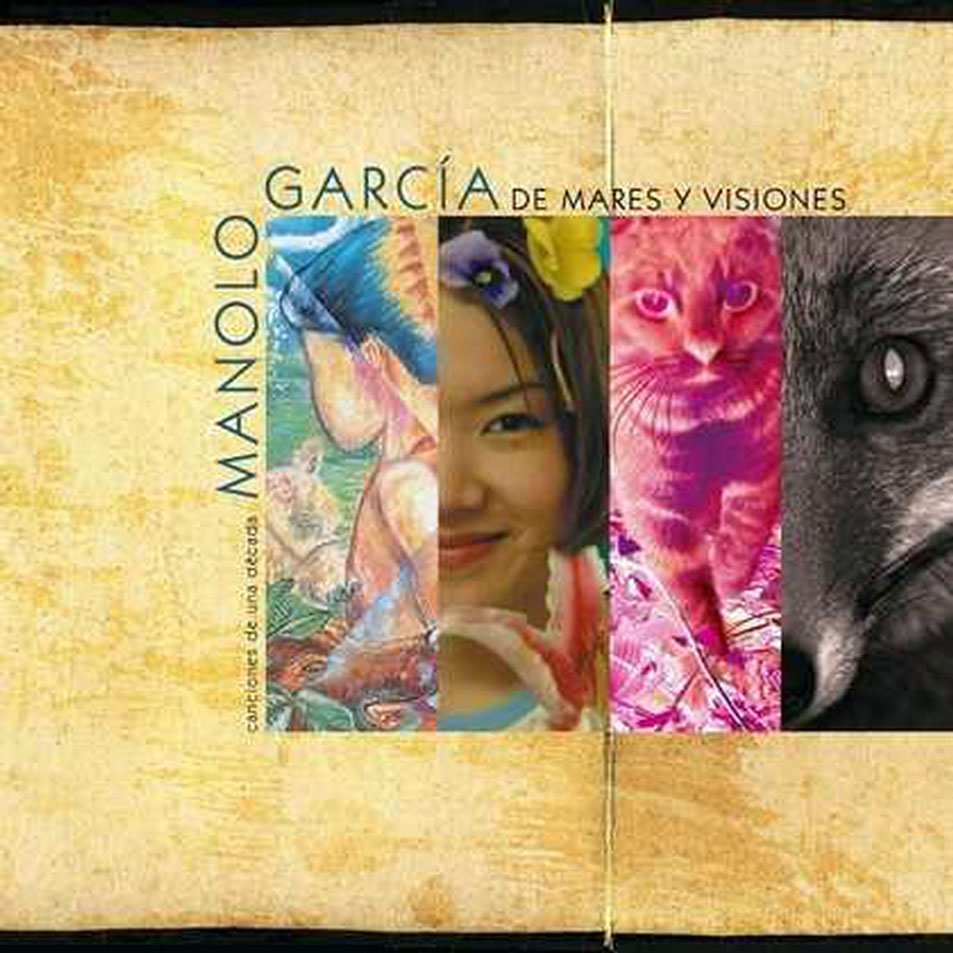 Cartula Frontal de Manolo Garcia - De Mares Y Visiones