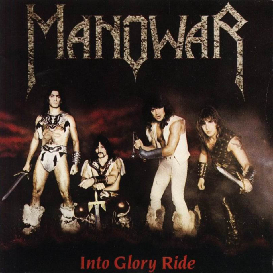 Cartula Frontal de Manowar - Into Glory Ride