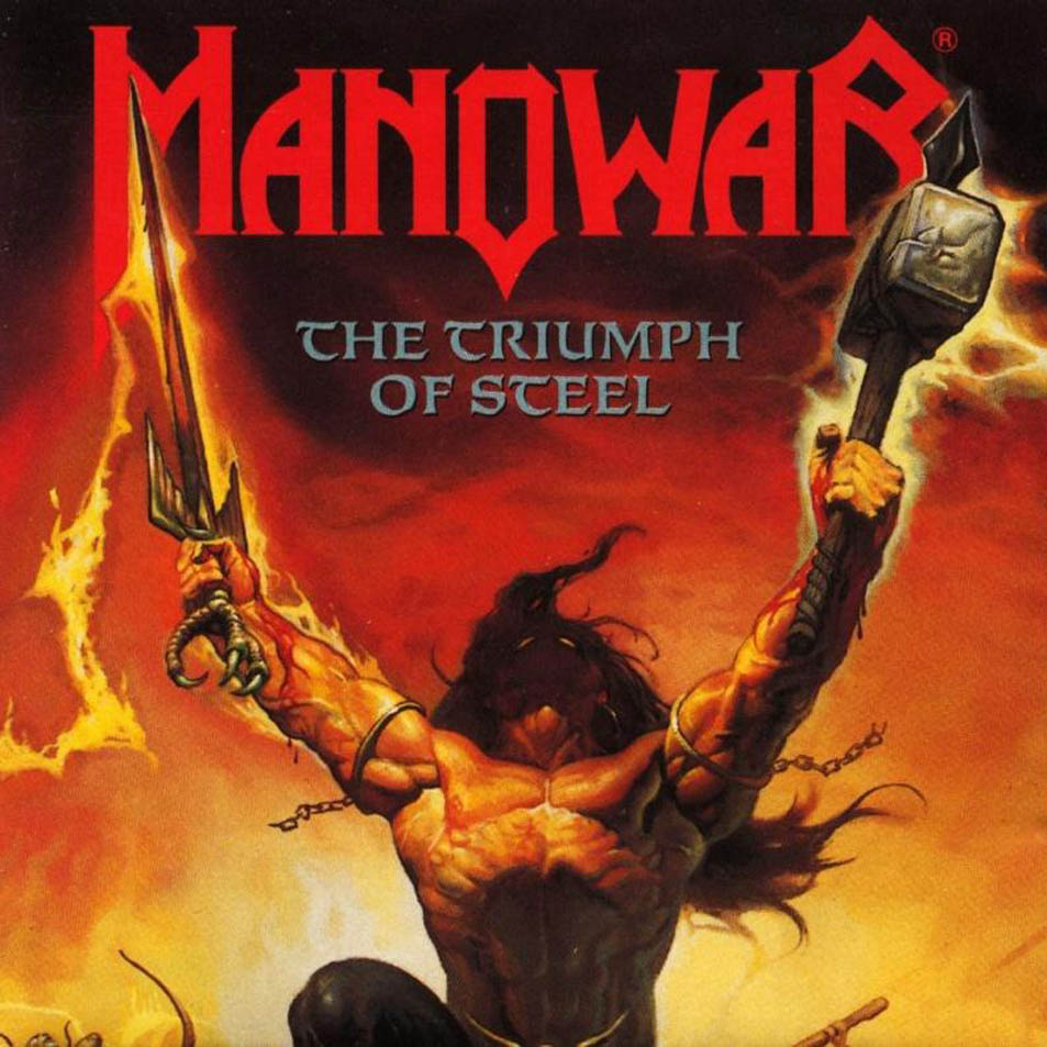 Cartula Frontal de Manowar - The Triumph Of Steel