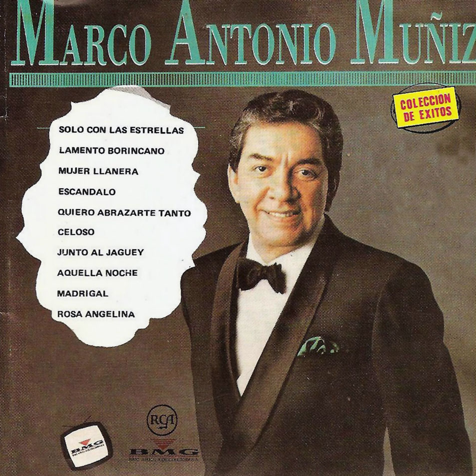 Cartula Frontal de Marco Antonio Muiz - Grandes Exitos De Marco Antonio Muiz