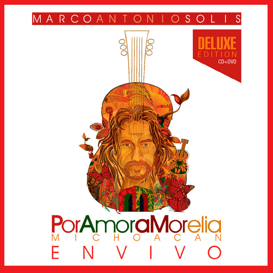 Cartula Frontal de Marco Antonio Solis - Por Amor A Morelia: Michoacan En Vivo