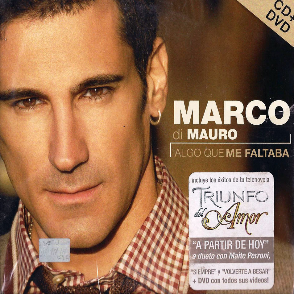 Carátula Frontal de Marco Di Mauro - Algo Que Me Faltaba (Edicion Especial)