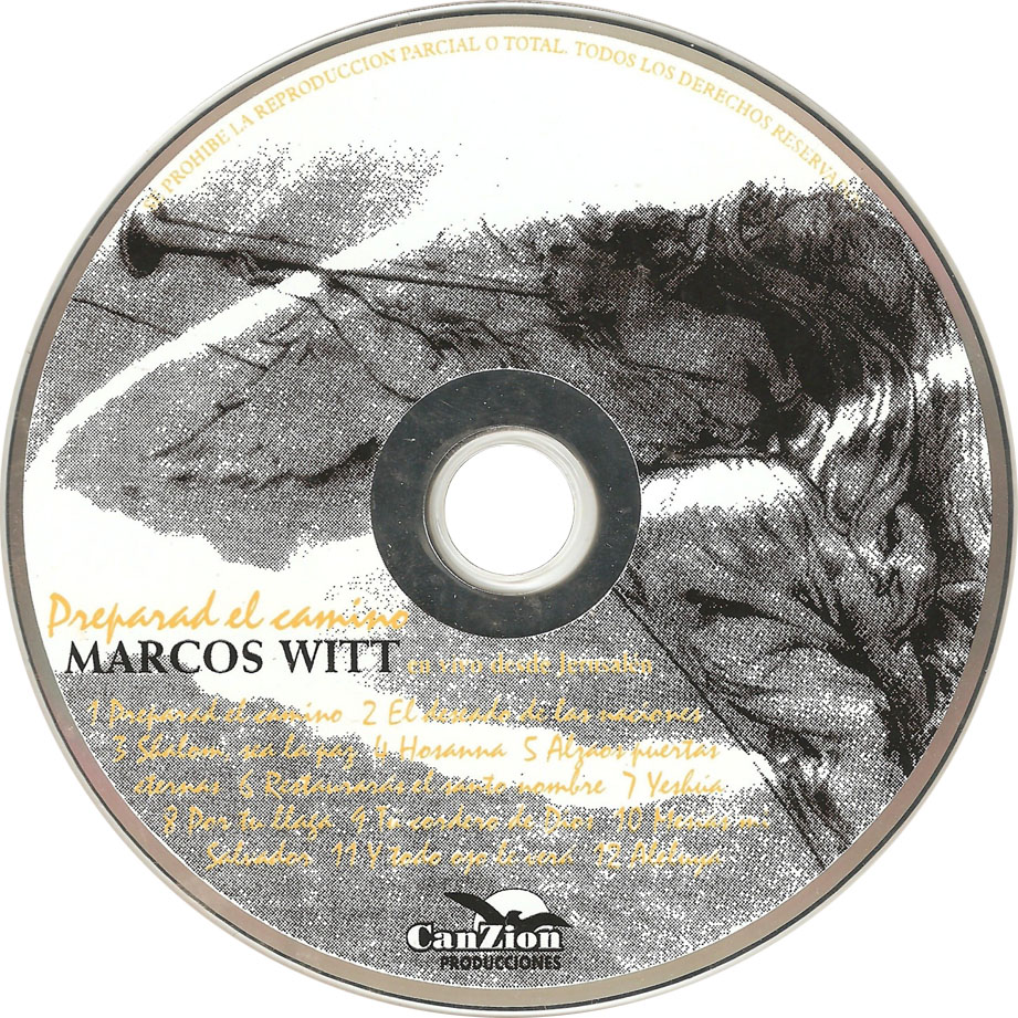 Cartula Cd de Marcos Witt - Preparad El Camino