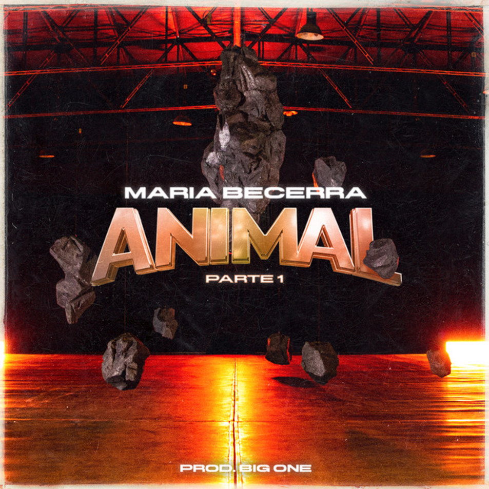 Cartula Frontal de Maria Becerra - Animal Pt. 1 (Cd Single)