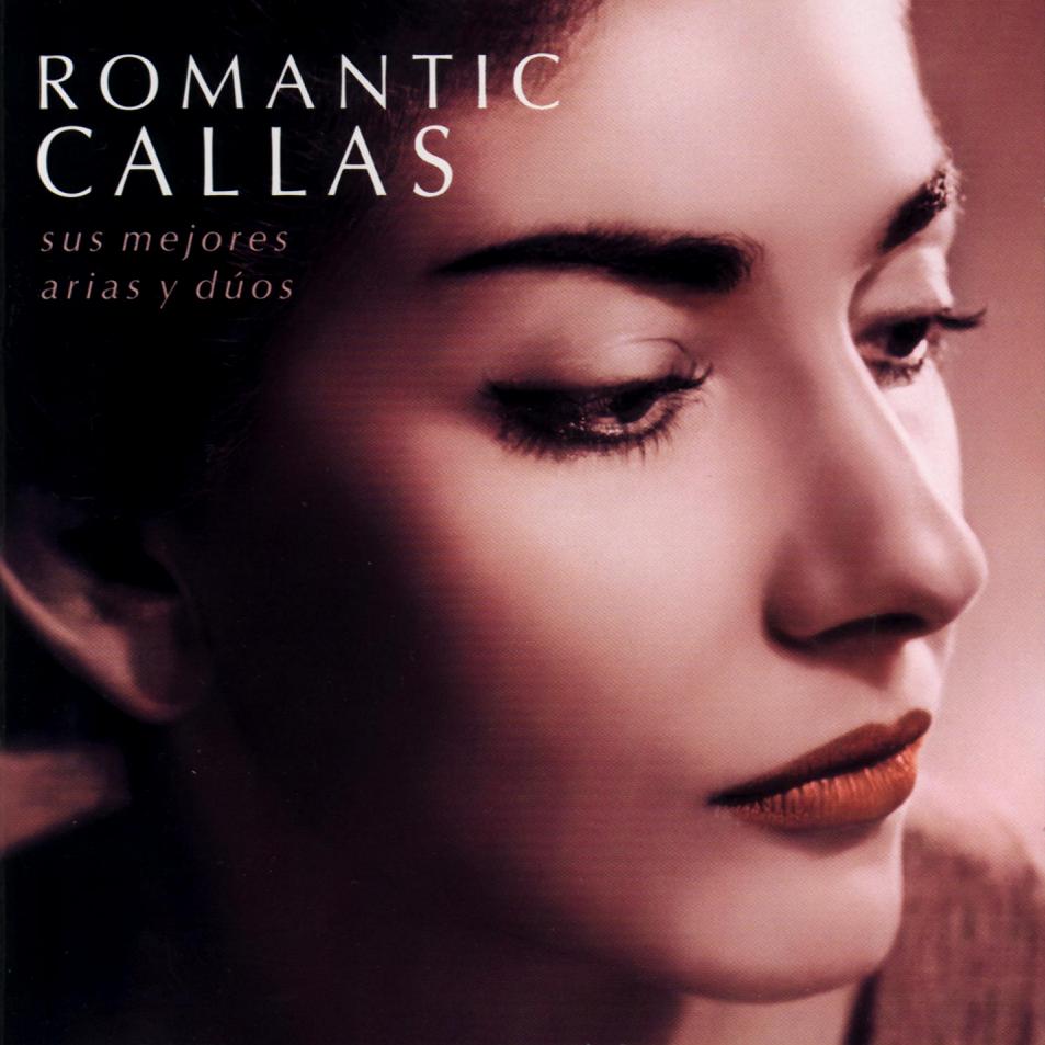 Cartula Frontal de Maria Callas - Romantic Callas