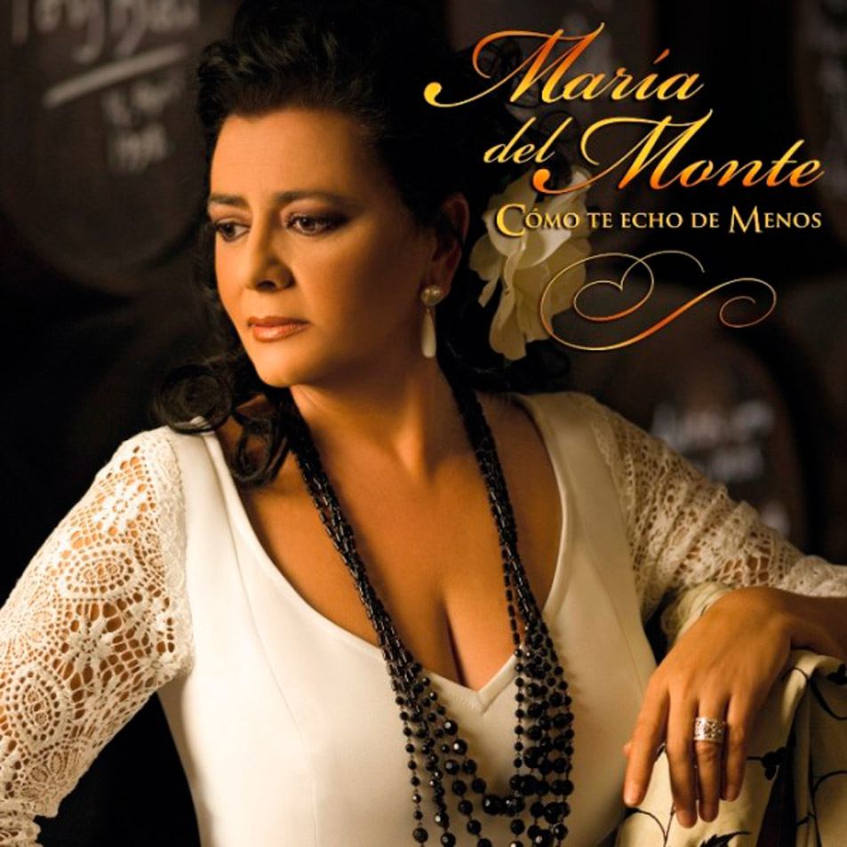 Cartula Frontal de Maria Del Monte - Como Te Echo De Menos