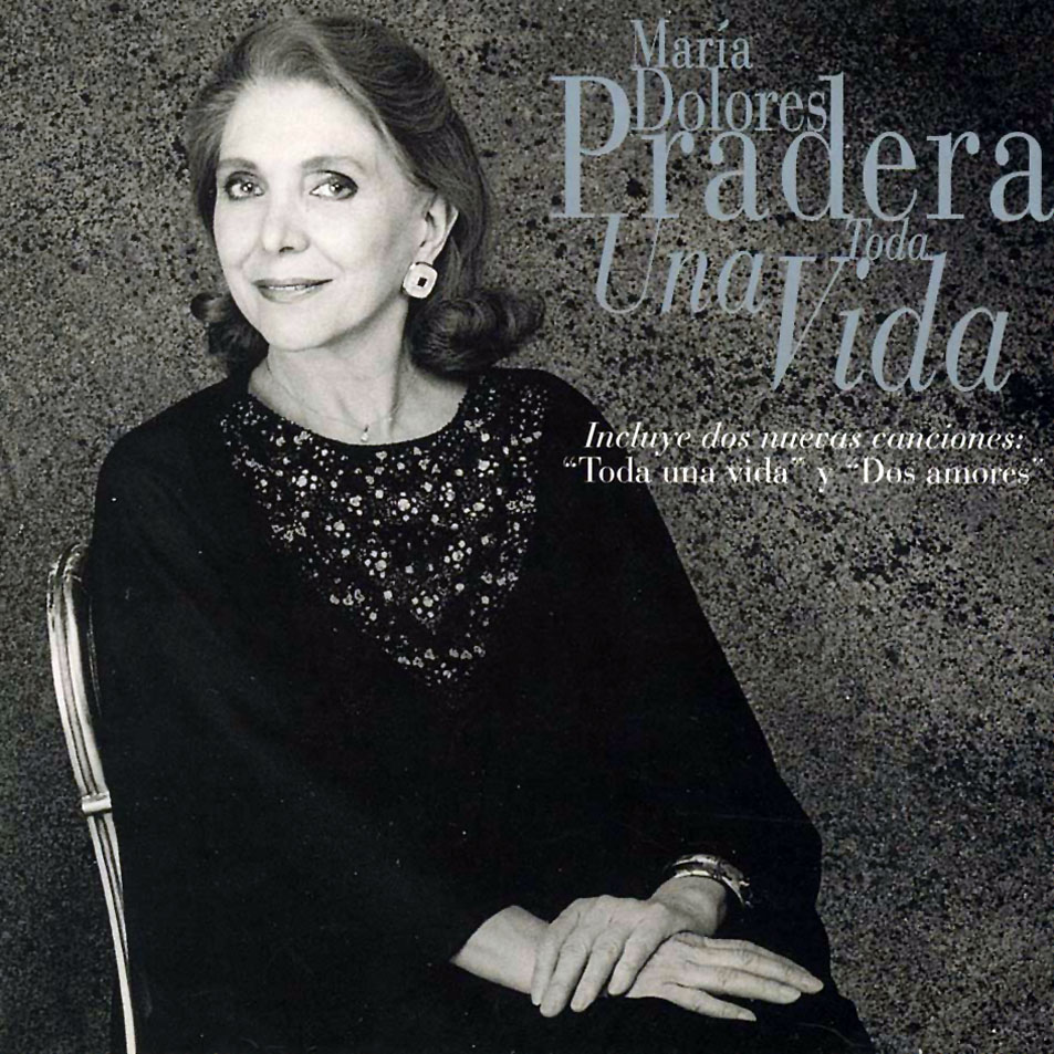 Cartula Frontal de Maria Dolores Pradera - Toda Una Vida