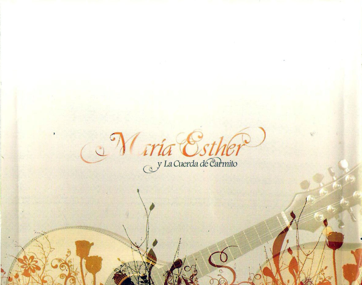Cartula Interior Trasera de Maria Esther Y La Cuerda De Carmito - Voz De La Guayanesidad Volumen II