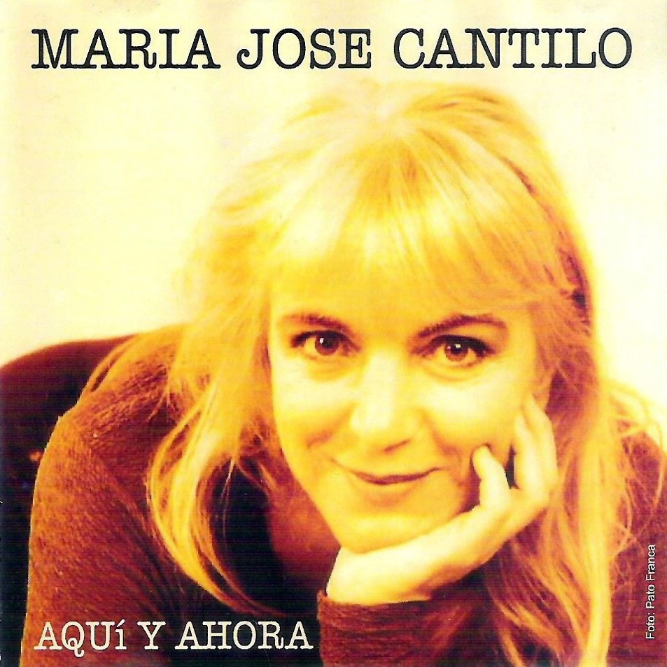 Cartula Frontal de Maria Jose Cantilo - Aqui Y Ahora