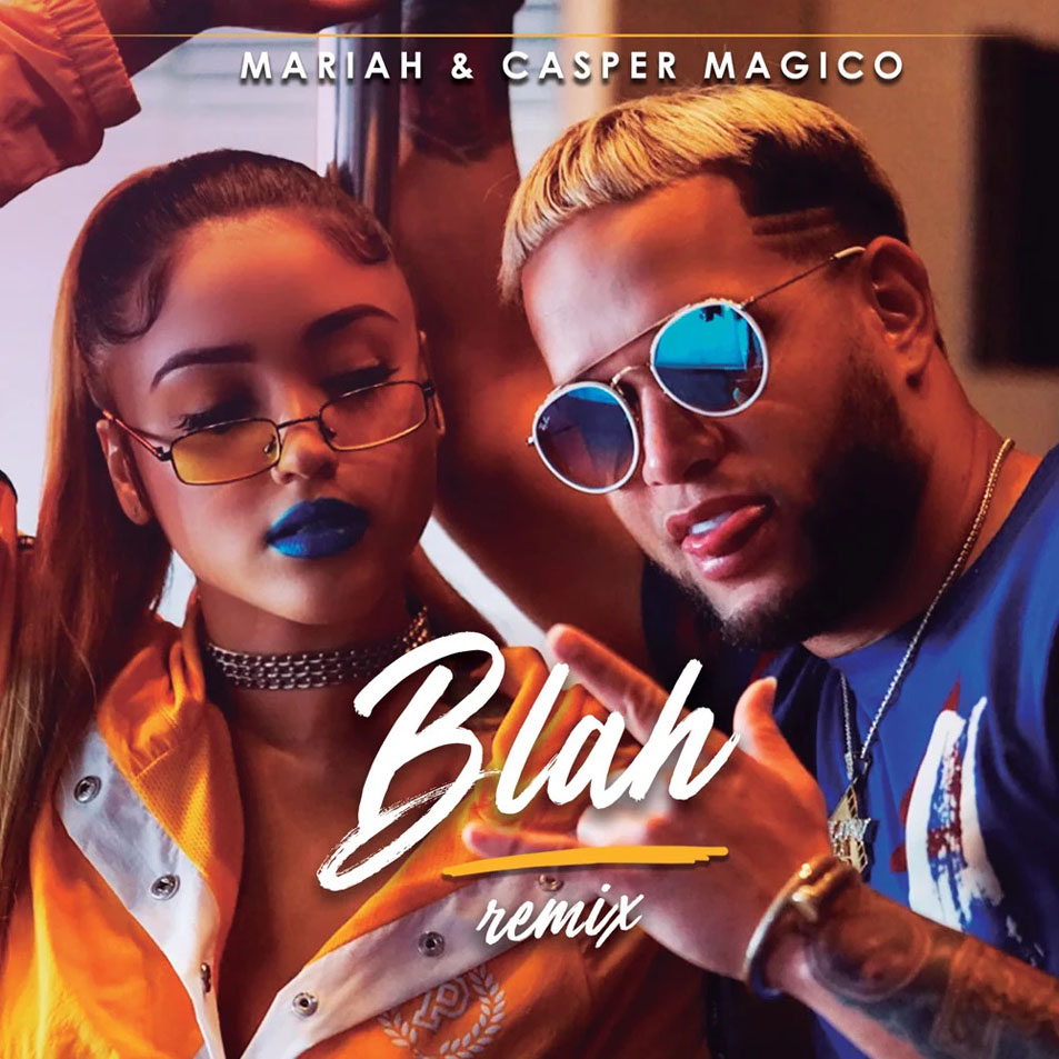 Cartula Frontal de Mariah Angeliq - Blah (Featuring Casper Magico) (Remix) (Cd Single)